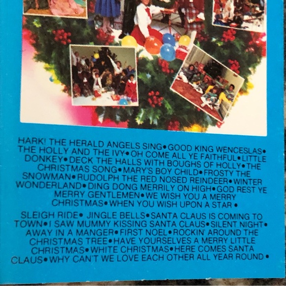 80's "Mini Pops Christmas" Cassette - 80's Holiday Music - 80's Christmas Music - Picture 8 of 9
